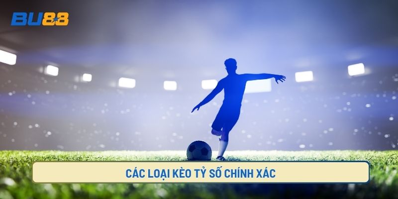 Kèo cược tỷ số chính xác có những loại nào?