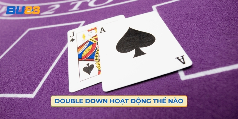 Double Down Hoạt Động Như Thế Nào Trong Một Ván Blackjack? 