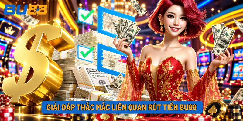 Giải đáp thắc mắc liên quan rút tiền BU88