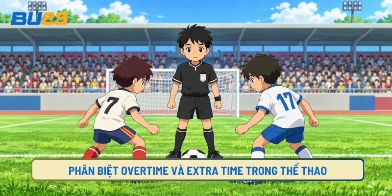 Sự khác nhau giữa Overtime và Extra Time