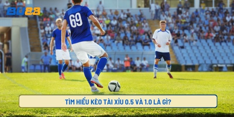 Kèo tài xỉu 0.5 1.0 là gì?