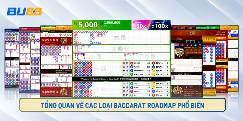 Roadmap Baccarat có những loại nào?